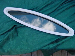 SEA RAY BOAT WINDOW & RING PAIR "TWO" SUNDANCER WEEKENDER ANY FLAT SURFACE ! USA - Picture 1 of 12