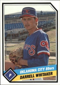 1989 Oklahoma City 89ers CMC #10 Darrell Whitaker
