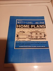 Small Multi Level Hillside Home Plans Brouche Pamphlet - Picture 1 of 6