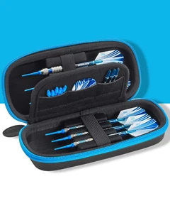 Sentry Dart Case Slim EVA Shell for Steel Soft Tip Darts with Storage - Picture 1 of 7