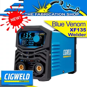 Cigweld BlueVenom SV135 Nano Tig Stick MMA Arc Welder Inverter Portable W1500135 - Picture 1 of 8