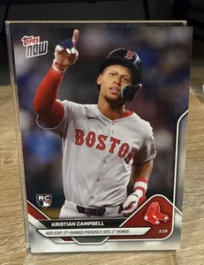 Kristian Campbell 2025 Topps Now #20 RC 1er jonrón MLB - Imagen 1 de 2
