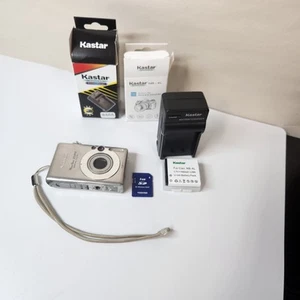 Canon Powershot SD300 Digital Elph Camera Complete Bundle Tested Great - Picture 1 of 11