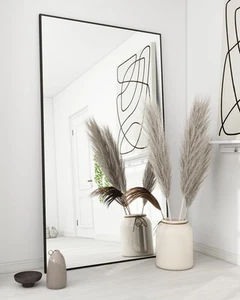 71"x31" Floor Mirror Full Length, Bedroom Floor Body Mirror with Stand, Large... - Picture 1 of 6