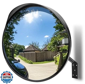 moveland Convex Security Mirror - 16 Inch Adjustable Wide View, Acrylic Shatt - Picture 1 of 5