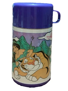 NWOP Vintage Disney Aladdin Jasmine 8 oz. Thermos Complete No Cracks RARE - Picture 1 of 6