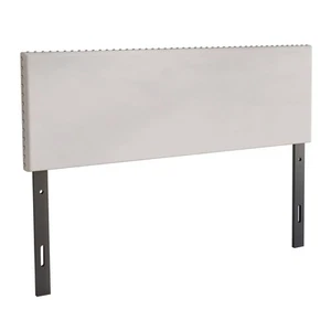 CraftPorch Glam Velvet Nailhead Trim Upholstered Adjustable - Picture 1 of 19
