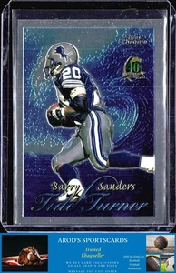 1996 Topps Chrome *Barry Sanders **Card #TT14** " TIDE TURNERS " GEM - Picture 1 of 2