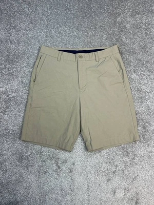 Pantalones Cortos Vineyard Vines On The Go Para Hombre 30 Caqui Chino tiro Medio Rendimiento Golf Foto 1 de 4