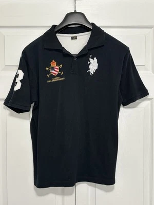 US Polo Assn. US Championship Boys Green/Blue & Blue/White Polo Sz S - Image 1 of 4