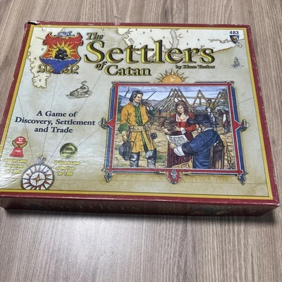The Settlers of Catan de Klaus Teuber, Mayfair Games #483, leer descripción Foto 1 de 4