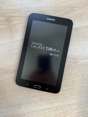 Samsung Galaxy Tab 3 Lite SM-T110 8GB, WLAN, 17,8 cm (7 Zoll) - Dunkel Grau - Bild 1 von 4