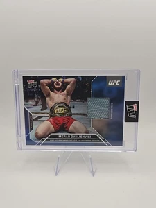 2024 Topps Now UFC #21A Merab Dvalishvili UFC 306 MAT RELIC BLUE /49 - Picture 1 of 3