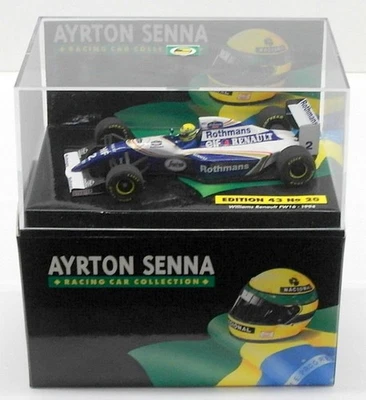 Minichamps 1/43 Scale 540 944312 - F1 Williams Renault FW16 - Ayrton Senna 1994 - Image 1 of 4