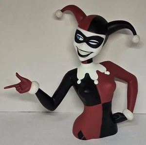 RARE 2016 Batman The Animated Series Harley Quinn Vinyl Bust Bank Figure Statue - Bild 1 von 3