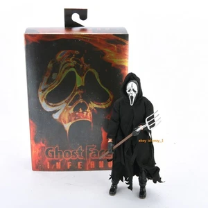 Ghost Face Ultimate Inferno Scream con armi 7" Horror Moive action figure giocattoli - Foto 1 di 11