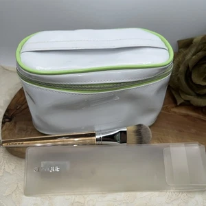 Clinique Kosmetiktasche 7 Zoll Klarer Griff Profi Clinique Foundation Pinsel - Bild 1 von 12