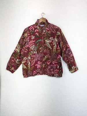 Женская куртка Blair розовые/зеленые эластичные манжеты и низ с наплечниками L - Изображение 1 из 4