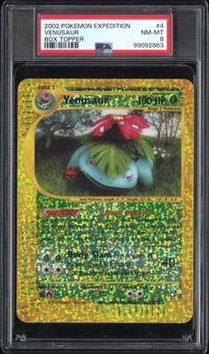 Venusaur #4/12 Holo - 2002 Pokemon Expedition Box Topper - Image 1 of 2