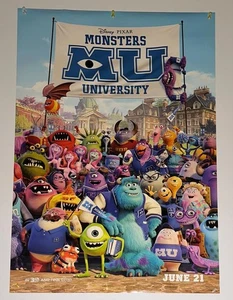 Disney Pixar's Monsters University (2013) Movie Poster One Sheet Crystal Goodman - Picture 1 of 4