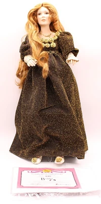 Patricia Rose Paradise Galleries Doll COA "Beauty" Collection B085 18" 1995 FLAW - Imagem 1 de 4