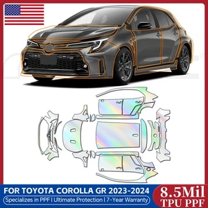 2023-2024 Toyota GR Corolla Full Car TPU Gloss PPF Precut Paint Protection Film - Picture 1 of 19