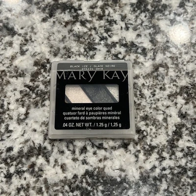 New Mary Kay Mineral Eye Color Shadow Quad - Black Ice - Image 1 of 3