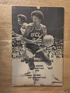 VERY RARE Drills for Better Fundamentals Gene Bartow UCLA Basketball Booklet - Picture 1 of 2