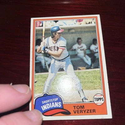 1981 Topps Cleveland Indians You Pick The Player/Card - Image 1 of 4