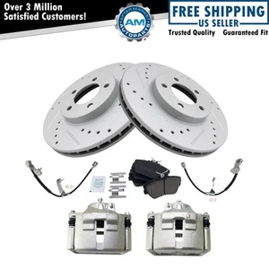 Brake Pad & Rotor Kit Fits 2001-2007 Ford Taurus 2001-2005 Mercury Sable - Picture 1 of 9
