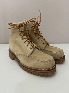 Chippewa Mason hellbraun Wüste Wildleder Leder Mokassin Stiefel Herren 7,5 Berg Wandern - Bild 1 von 9