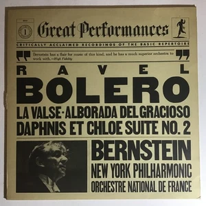 BERNSTEIN Ravel Bolero Ex+ 1981 UK CBS LP * - Picture 1 of 2