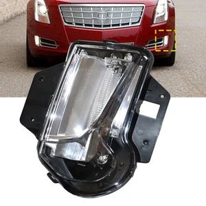 Left Driver Side LED DRL Fog Light Lamp For Cadillac XTS 2013-2017 Clear Lens - Foto 1 di 12