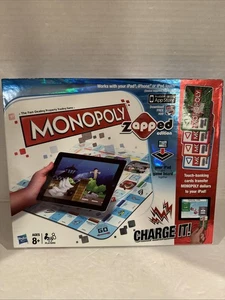 Monopoly Zapped Edición Electrónica Juego de Mesa Uso con iPad iPhone iPod - Imagen 1 de 4