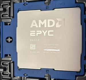AMD EPYC TURIN SP5 ZEN5 9655P 96-Core 2,6 GHz Processore CPU 100-000001522 - Foto 1 di 1
