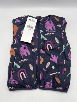 Columbia Mini Pixel Grabber Chaqueta Viento Infantil Talla 18-24 Meses Multicolor Nueva - Imagen 1 de 4