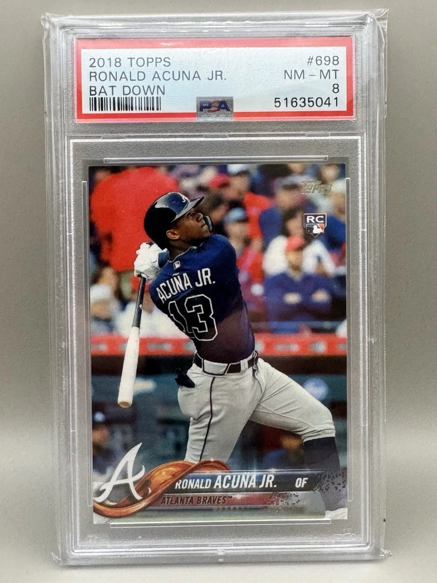 2018 Season Topps Ronald Acuña Jr. Baseball Trading Cards