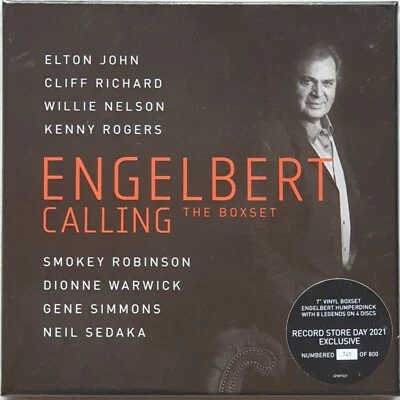 4 x 7" Engelbert !  Calling  Boxset !  Neu und Original versiegelt ! - Bild 1 von 2