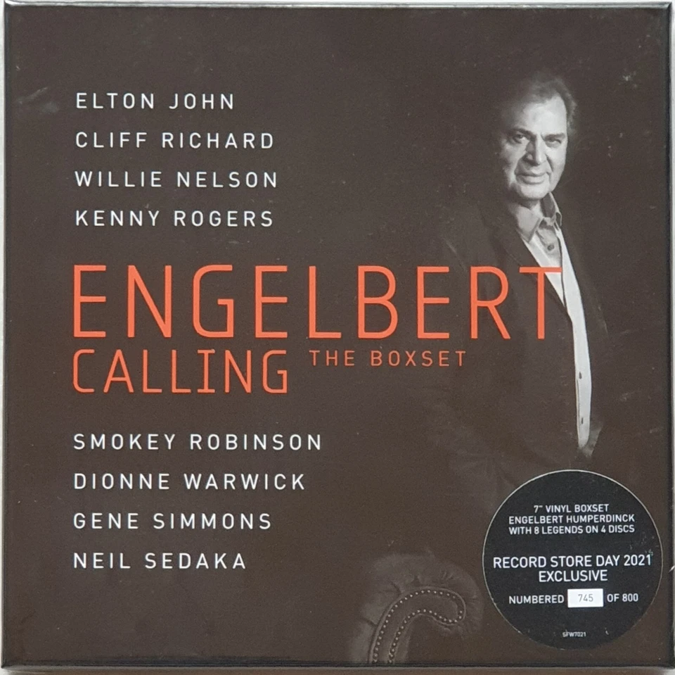 4 x 7" Engelbert !  Calling  Boxset !  Neu und Original versiegelt ! - Bild 1 von 2
