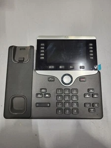 Cisco UC Phone CP-8841 Used Working Black VoIP Display - Picture 1 of 6