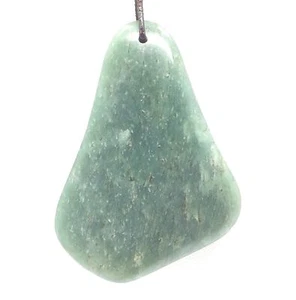 Guatemalan Jade Pebble Pendant Large Green Jadeite Jade Necklace Guatemala #15 - Picture 1 of 9