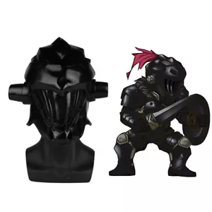 2018 Anime Goblin Slayer Mask Cosplay Goblin Slayer Helmet Mask Halloween Props - Picture 1 of 12