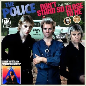 7" THE POLICE Don't Stand So Close To Me STING Friends A&M New Wave Holland 1980 - Imagen 1 de 3