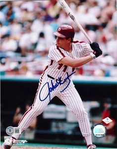 JOHN KRUK SIGNED 8X10 PHOTO AUTOGRAPH PHILADELPHIA PHILLIES BECKETT BAS COA - Picture 1 of 1