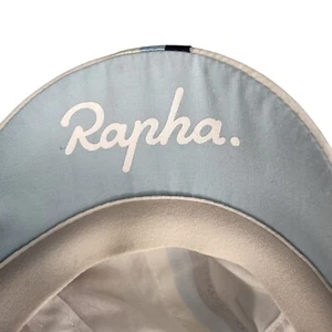 Rapha White & Blue Stripe Cycling Cap - Picture 1 of 7