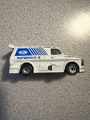 matchbox ford transit supervan 2 Motorsport superfast 1985 Macau Vintage Diecast - Image 1 of 4