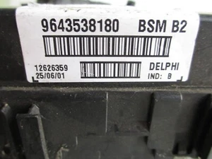 BSM STEUERGERÄT- SICHERUNGSKASTEN PSA GROUP (CITROEN-PEUGEOT) 9643538180 - Bild 1 von 3