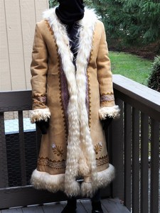 1970s shearling coat