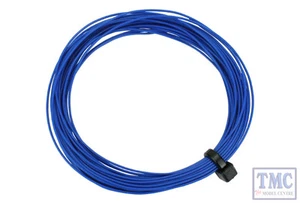 DCW-32BL DCC Concepts N/TT/HO/OO/O/G Scale Blue Stranded Decoder Wire (6m) - Picture 1 of 1
