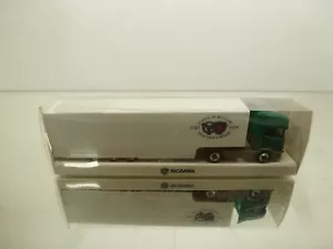 WIKING SCANIA 144L 530 50TH ANNIVERSARY BELGIUM - GREEN H0 1:87 - GOOD IN BOX - Imagen 1 de 7